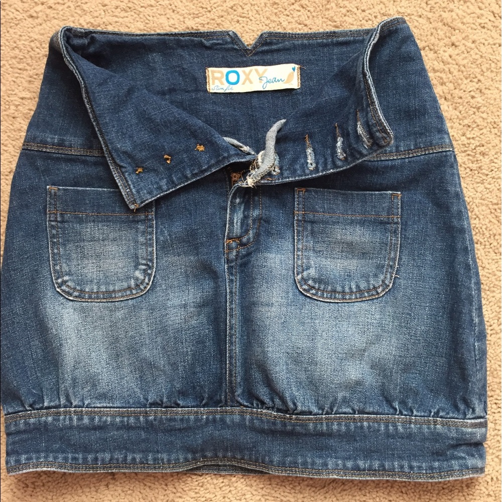 COPY - Roxy slim fit high waist skirt